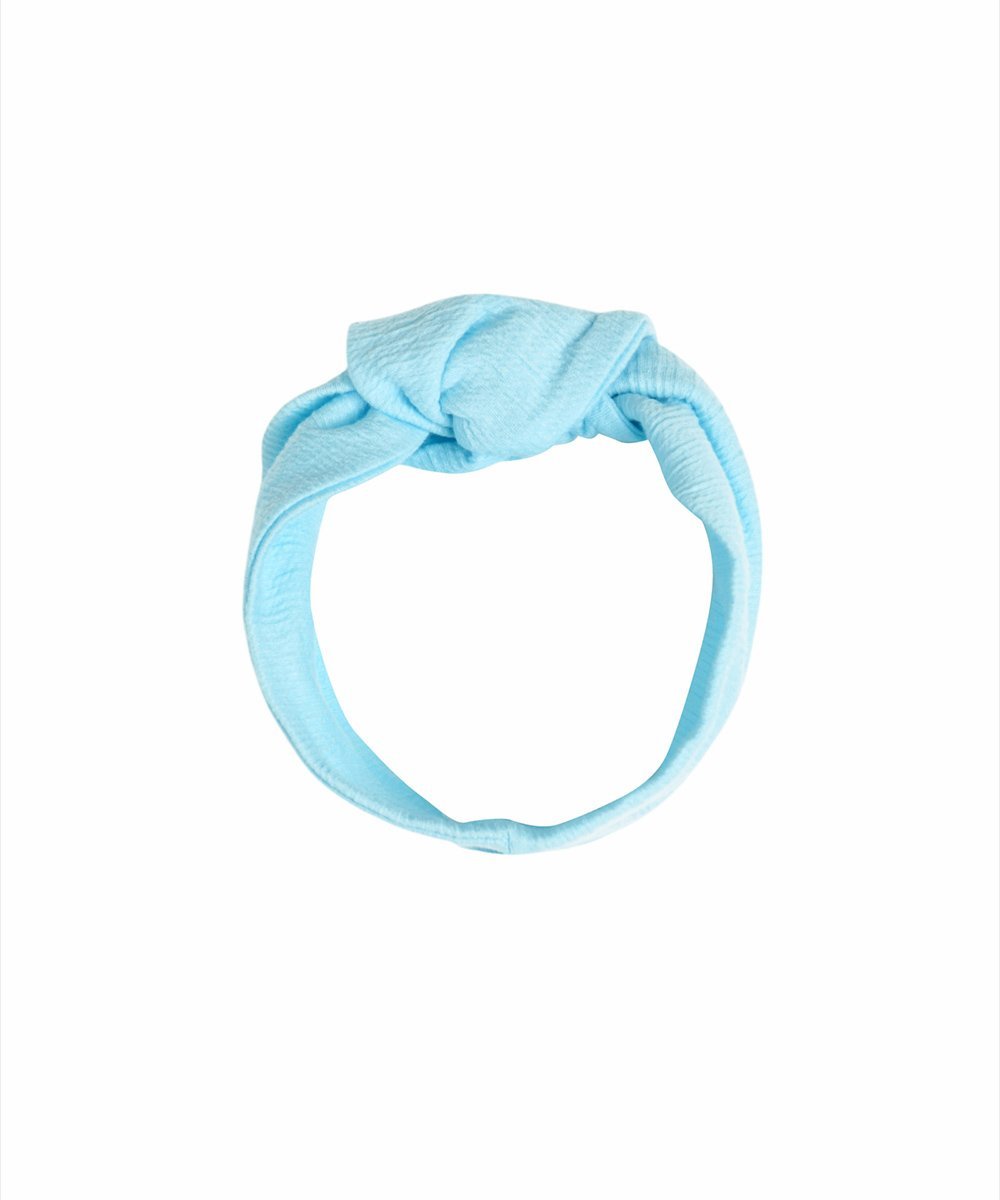 Жаккардовый комбинезон и повязка на голову Moimoln, Blue — фото 4