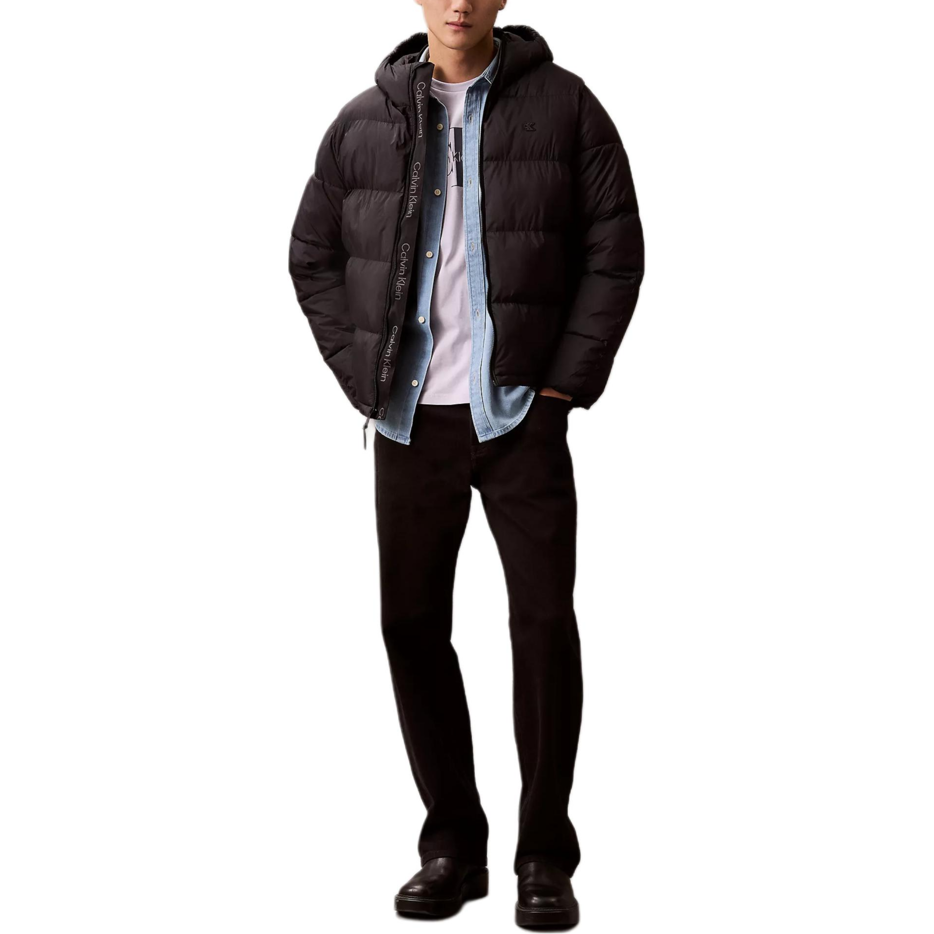 

Calvin Klein Пуховик мужской черный, Black