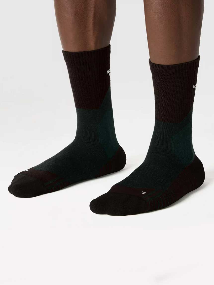 

Носки The North Face HIKING CREW SOCK, зеленый