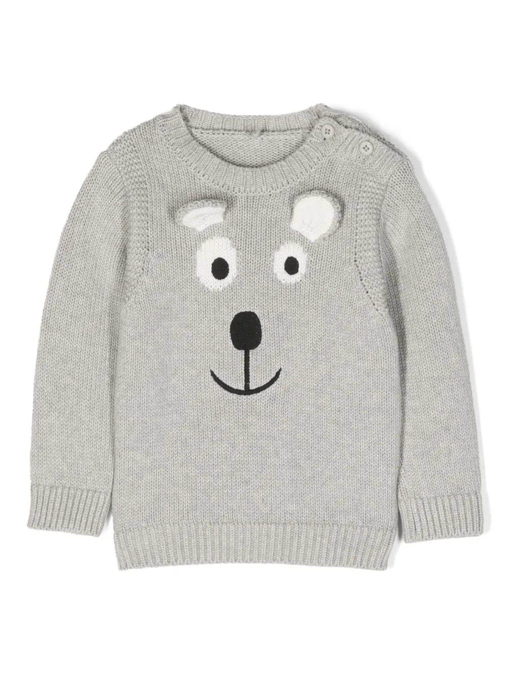 

Джемпер вязки интарсия Stella McCartney Kids, серый