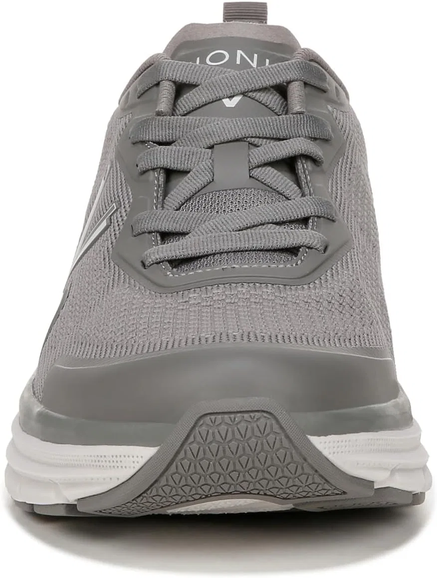 Мужские кроссовки Vionic Walk Max на шнуровке, 2-Charcoal Grey Knit — фото 4