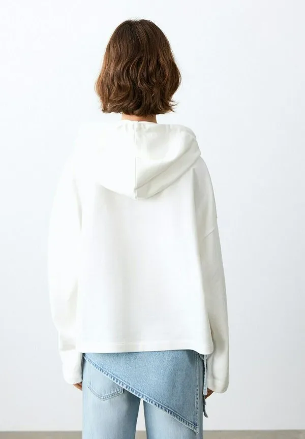 Худи offwhite Mango Kids, Off-White — фото 4