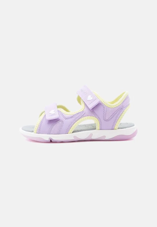 Сандалии pebbles Superfit, Lila/Gelb