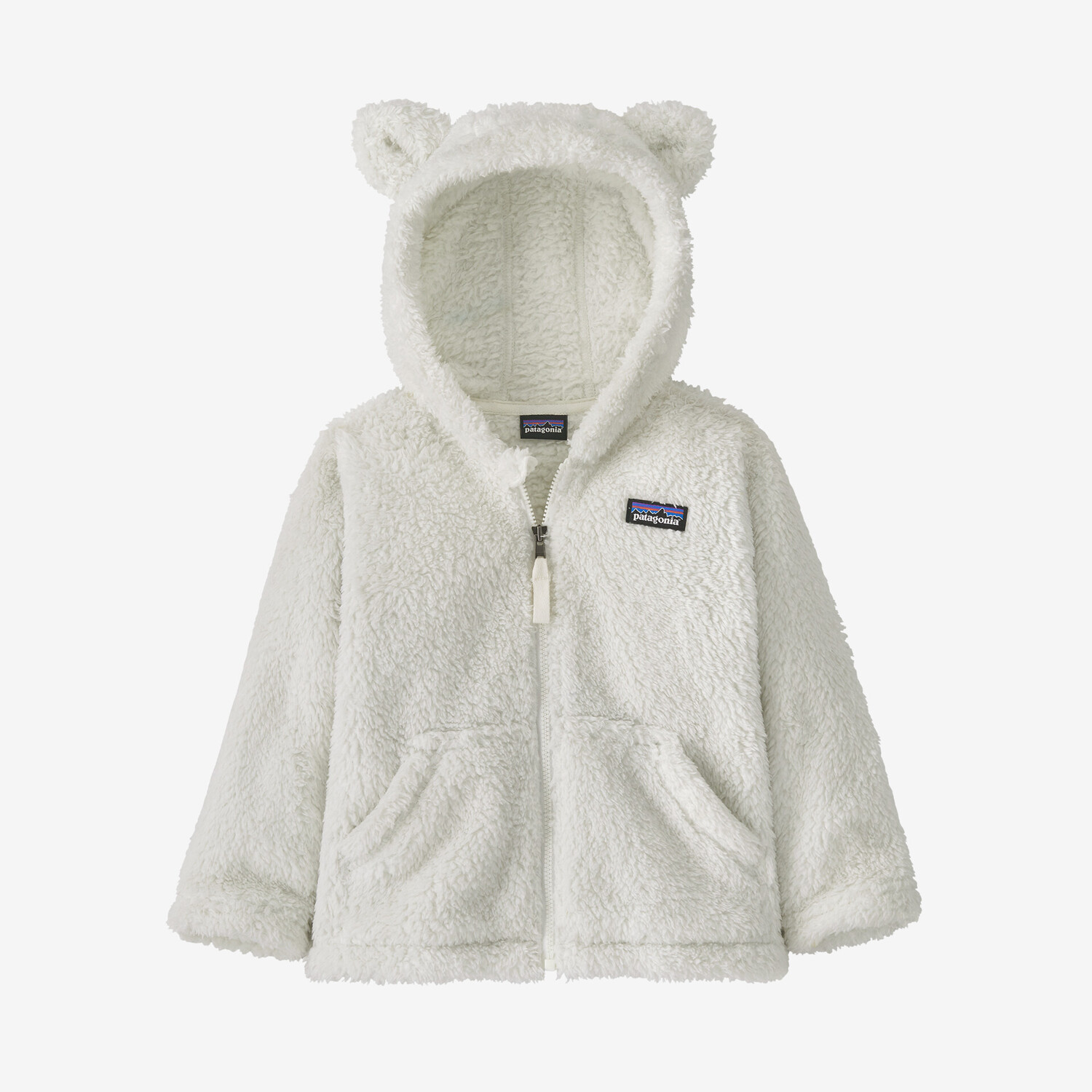 

Флисовая толстовка Baby Furry Friends Patagonia, белый