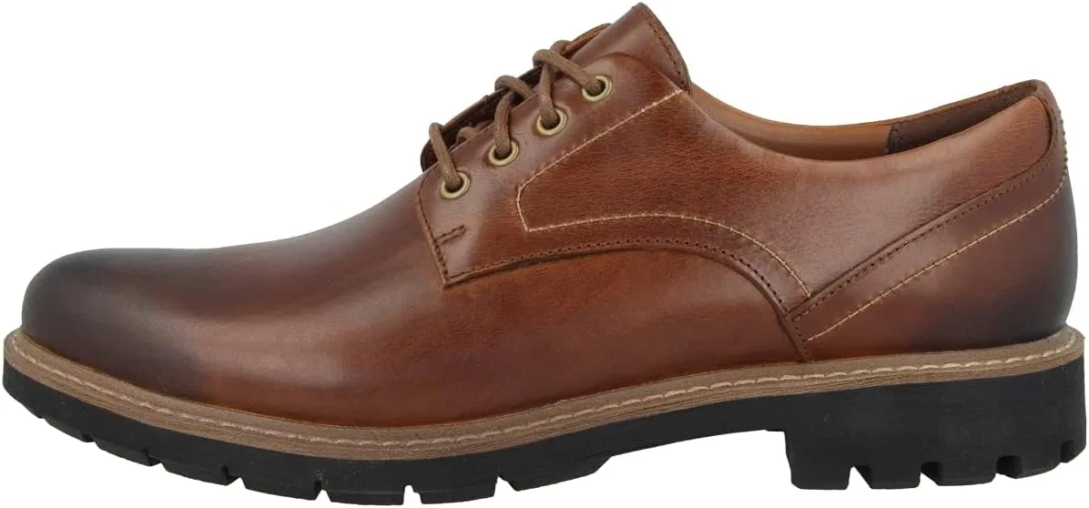 Мужские туфли-дерби Clarks Batcombe Hall, Dark Tan Lea