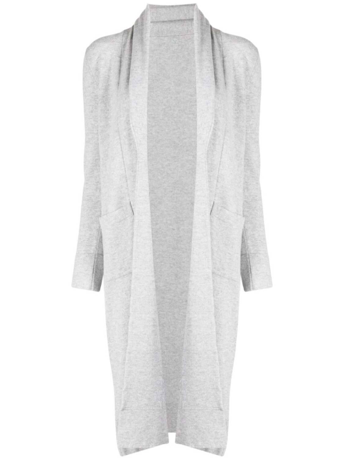 

Teddy Cashmere кашемировый кардиган Venzia без застежки, серый
