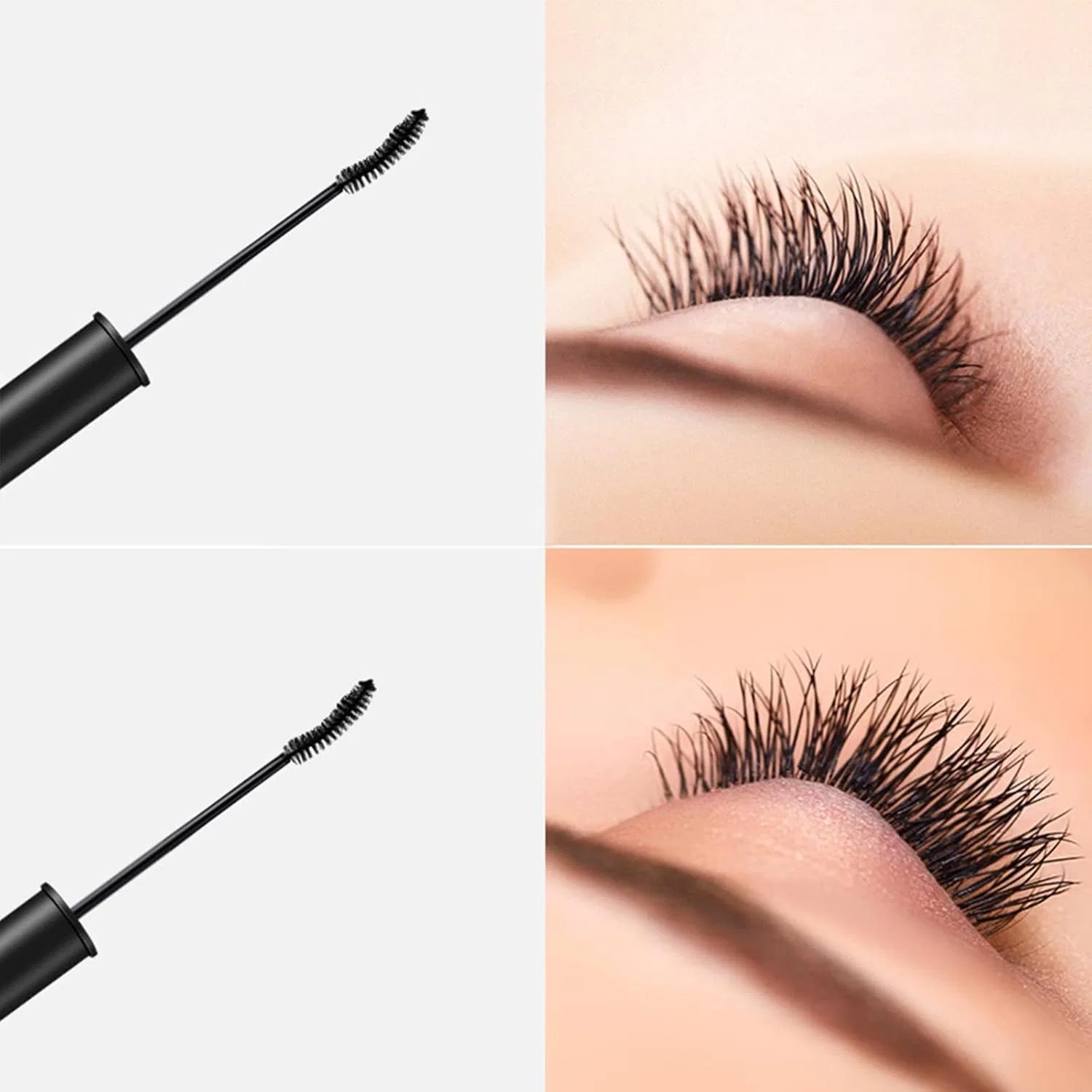 Тушь для ресниц 4D Silk Fiber Lash, водостойкая, черная, 6 мл — фото 2