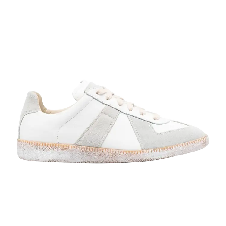 

Кроссовки Maison Margiela Replica Low 'Deconstructed - White Light Grey', белый