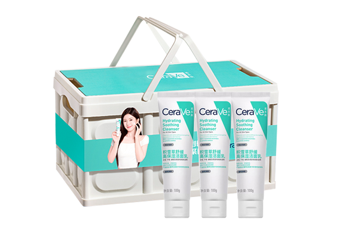 Средство CeraVe High Moisture Cleanser для снятия макияжа, 3x100 г — фото 4