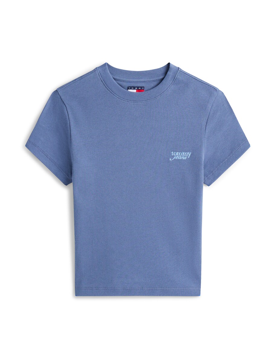 

Рубашка Tommy Jeans, цвет Royal blue/Light blue