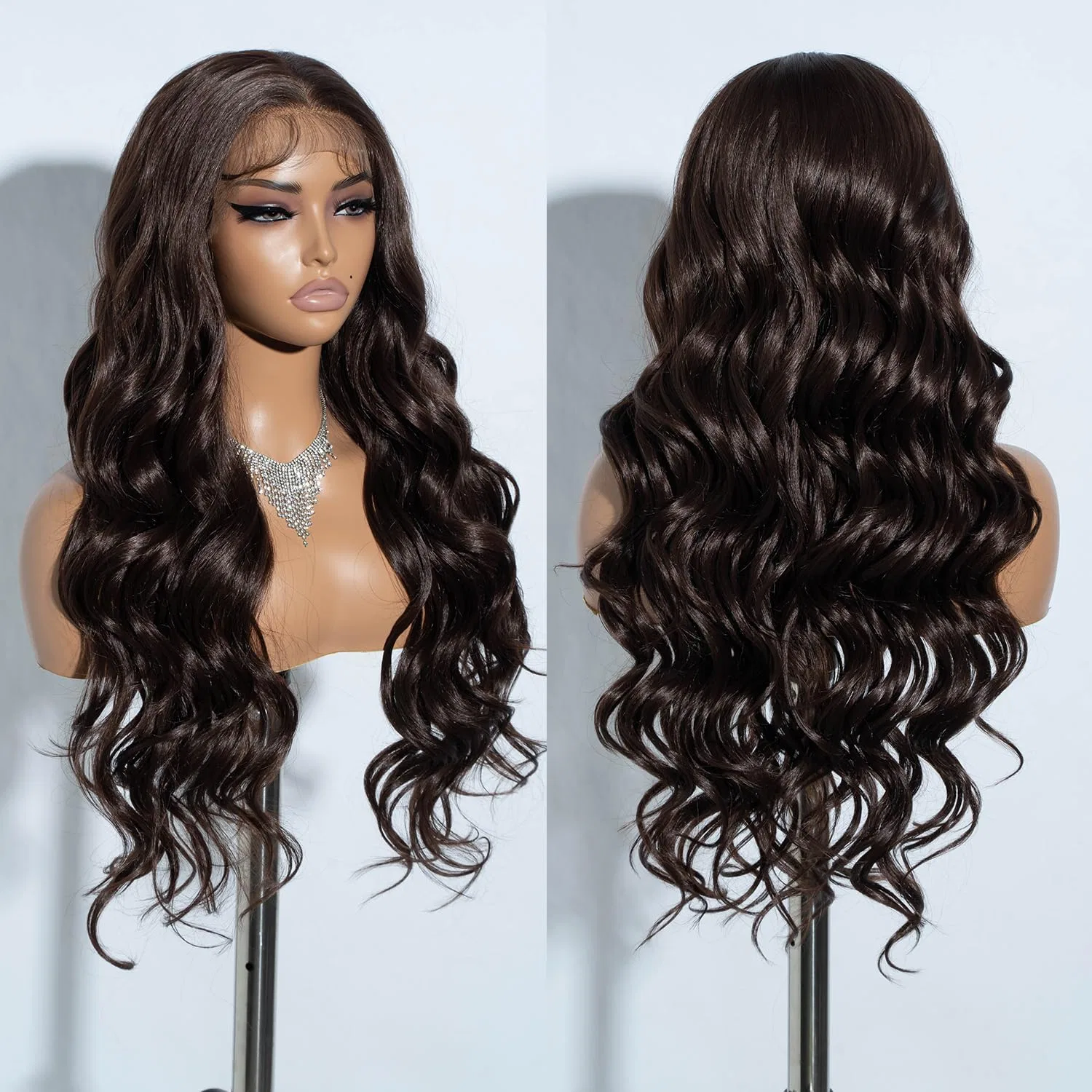 Женский парик «Body Wave» с кружевной передней частью от Joedir Joedir, Brown138