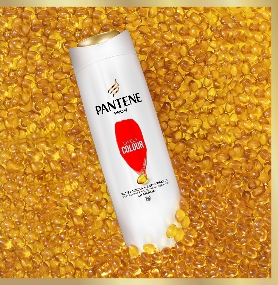Шампунь Pro-V Active Nutri Plex Lively Colour для окрашенных, химически поврежденных и обесцвеченных волос Pantene, 400 мл — фото 2