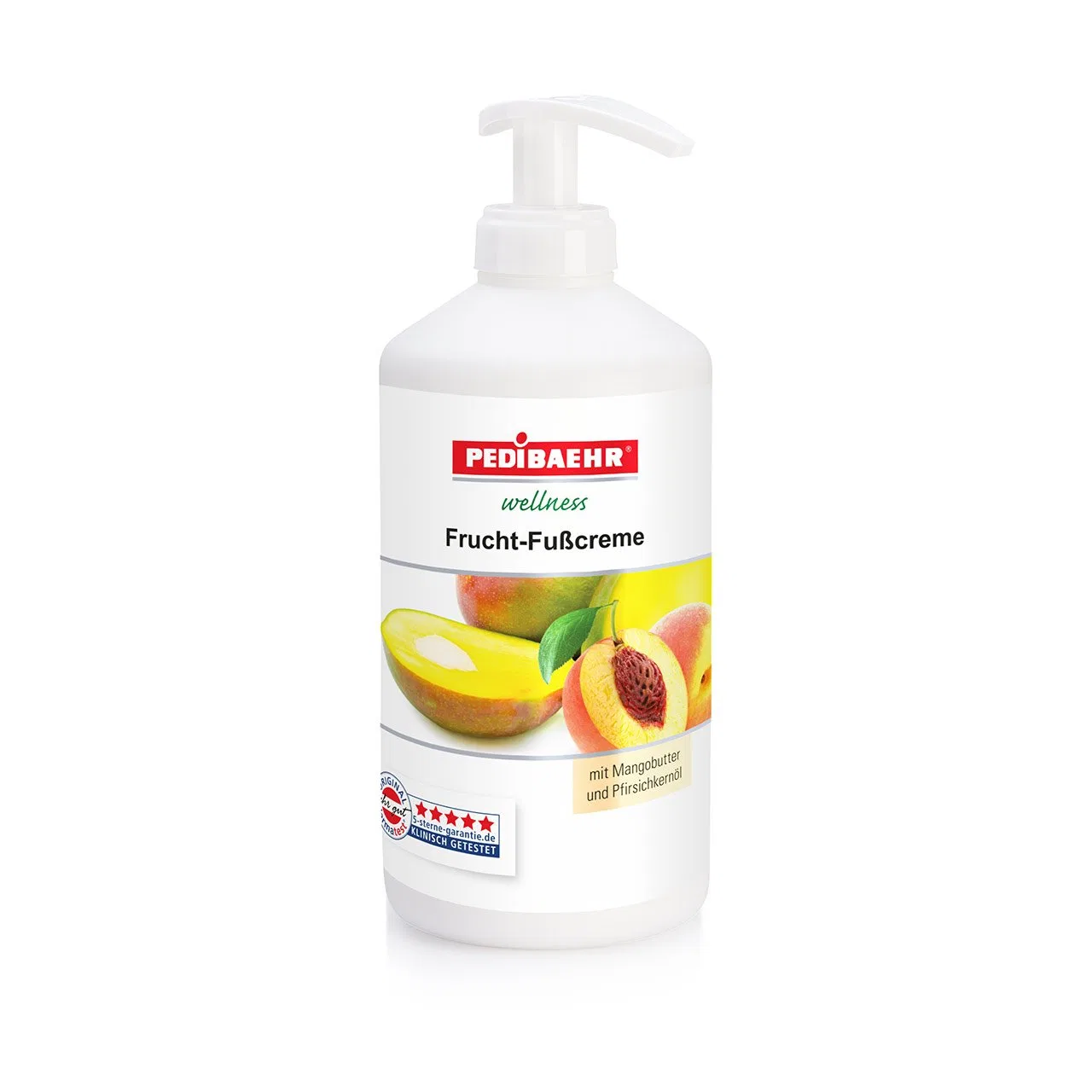 Бальзам для ног «Mango Butter and Peach Seed Oil» от Pedibaehr, 500 мл Pedibaehr — фото 2