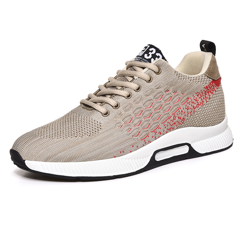 

King Jinmai Мужские дышащие устойчивые к истиранию кеды низкие повседневные хаки, цвет Khaki