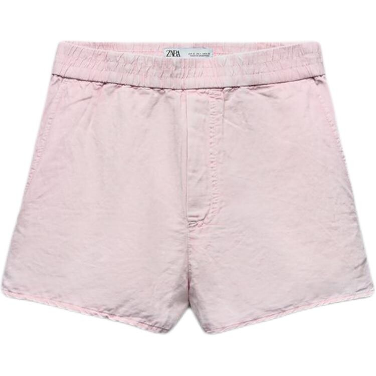 

Повседневные шорты женские светло-розовые Zara