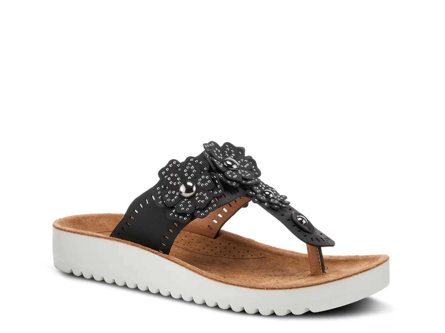 

Сандалии Bayview Wedge Sandal Flexus By Spring Step, черный
