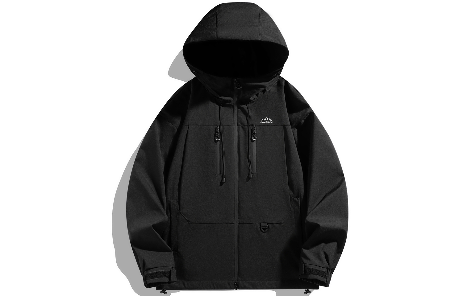 

WARRIOR Куртка Unisex из коллекции Huichao Riding The Wind, Black-Upgraded[Waterproof Fabric]