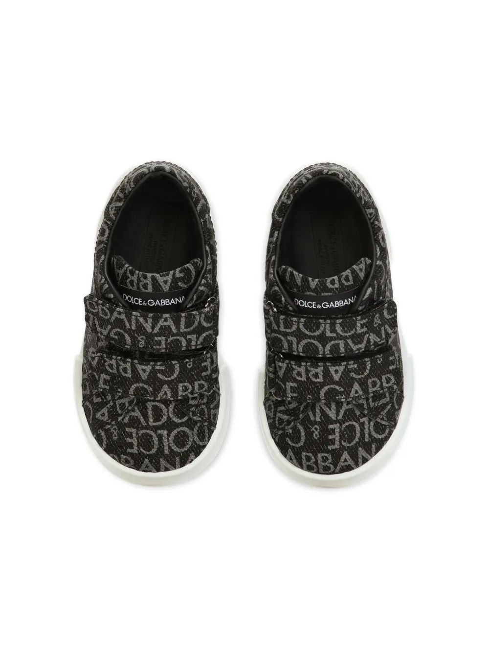 Кеды Portofino Dolce & Gabbana Kids, черный — фото 4