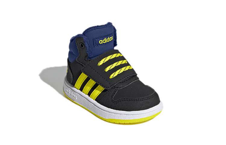 Обувь для малышей Hoops 2.0 TD Mid-top Сине-желтая Adidas Neo — фото 3