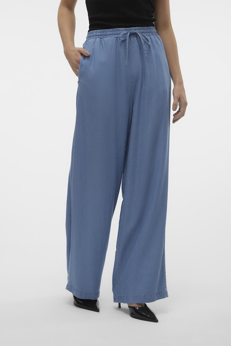 

Широкие брюки из лиоцелла Vero Moda, синий