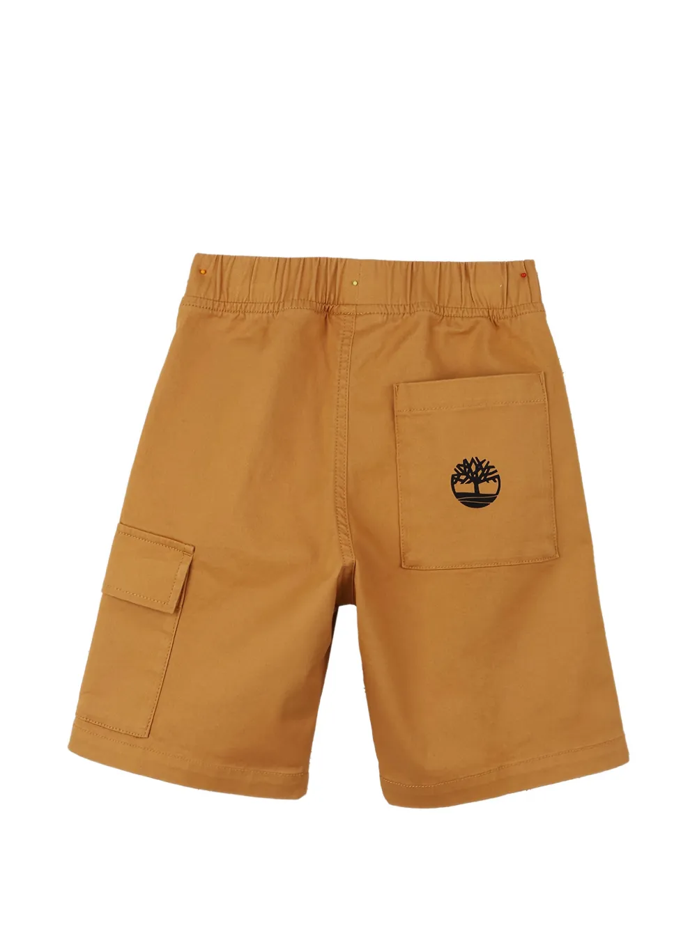 Бермуды с нашивкой-логотипом Timberland Kids, коричневый — фото 2