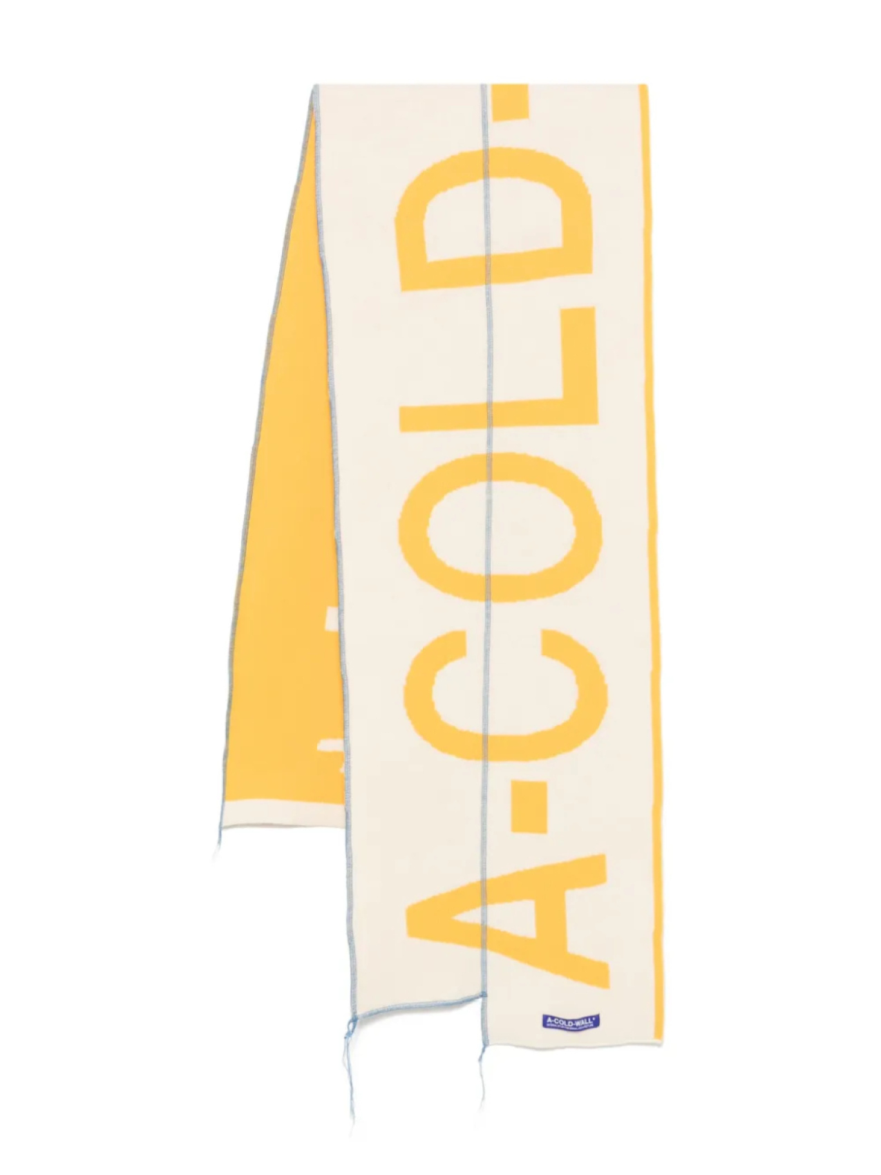 

A-COLD-WALL* шарф Fracture, желтый