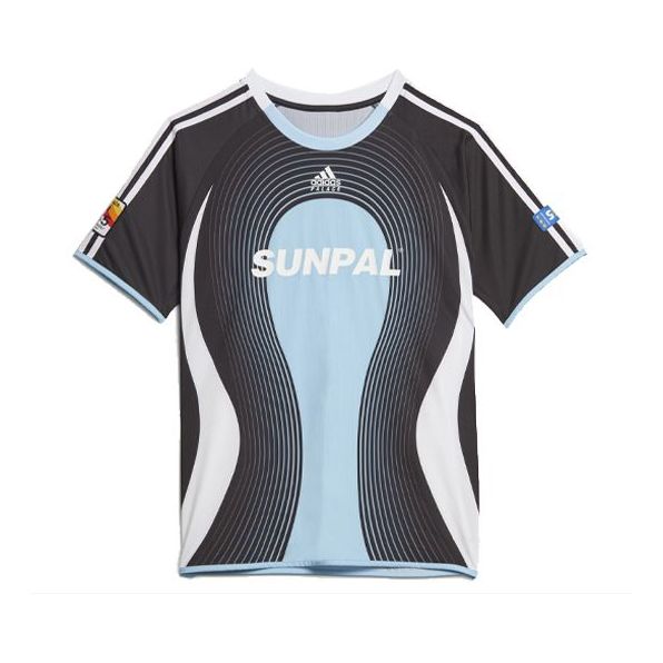 

Футболка adidas x Palace Sports Soccer/Football Short Sleeve Couple Style Black, черный