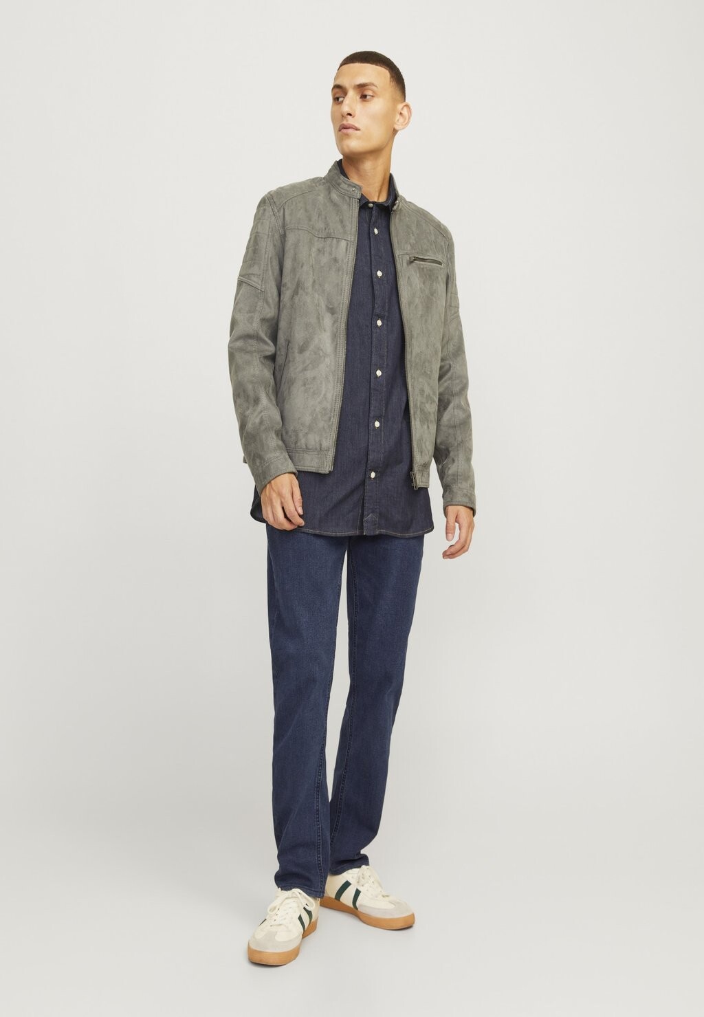 

Джинсы зауженного кроя JJIMIKE JJORIGINAL Jack & Jones, синий деним