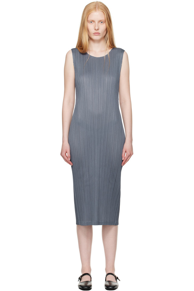 

Макси-платье Monthly Colors May Pleats Please Issey Miyake, мультиколор