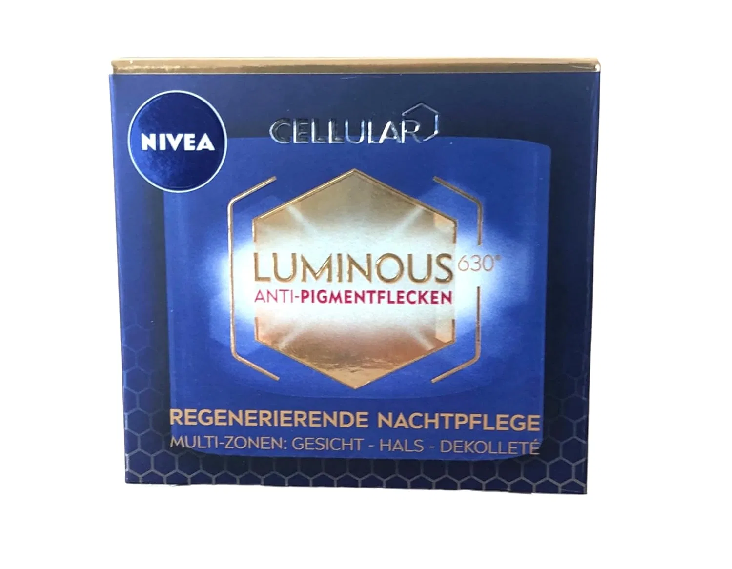 Крем для лица Nivea — Ночной регенерирующий Cellular Luminous630 Anti Dark Spot, 50 мл — фото 2