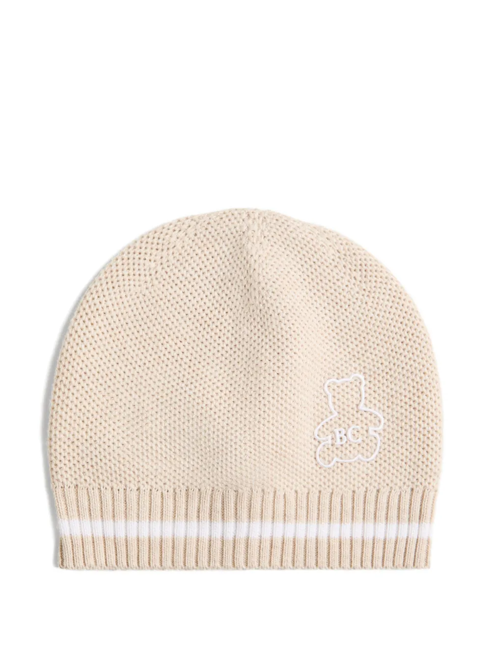 

Вязаная шапочка Bernie Baby Brunello Cucinelli Kids, нейтральный