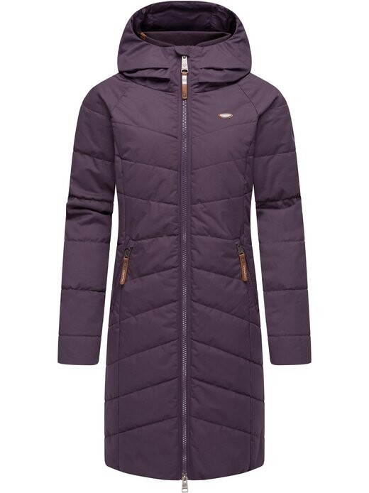 

Стеганое пальто dizzie Ragwear, фиолетовый