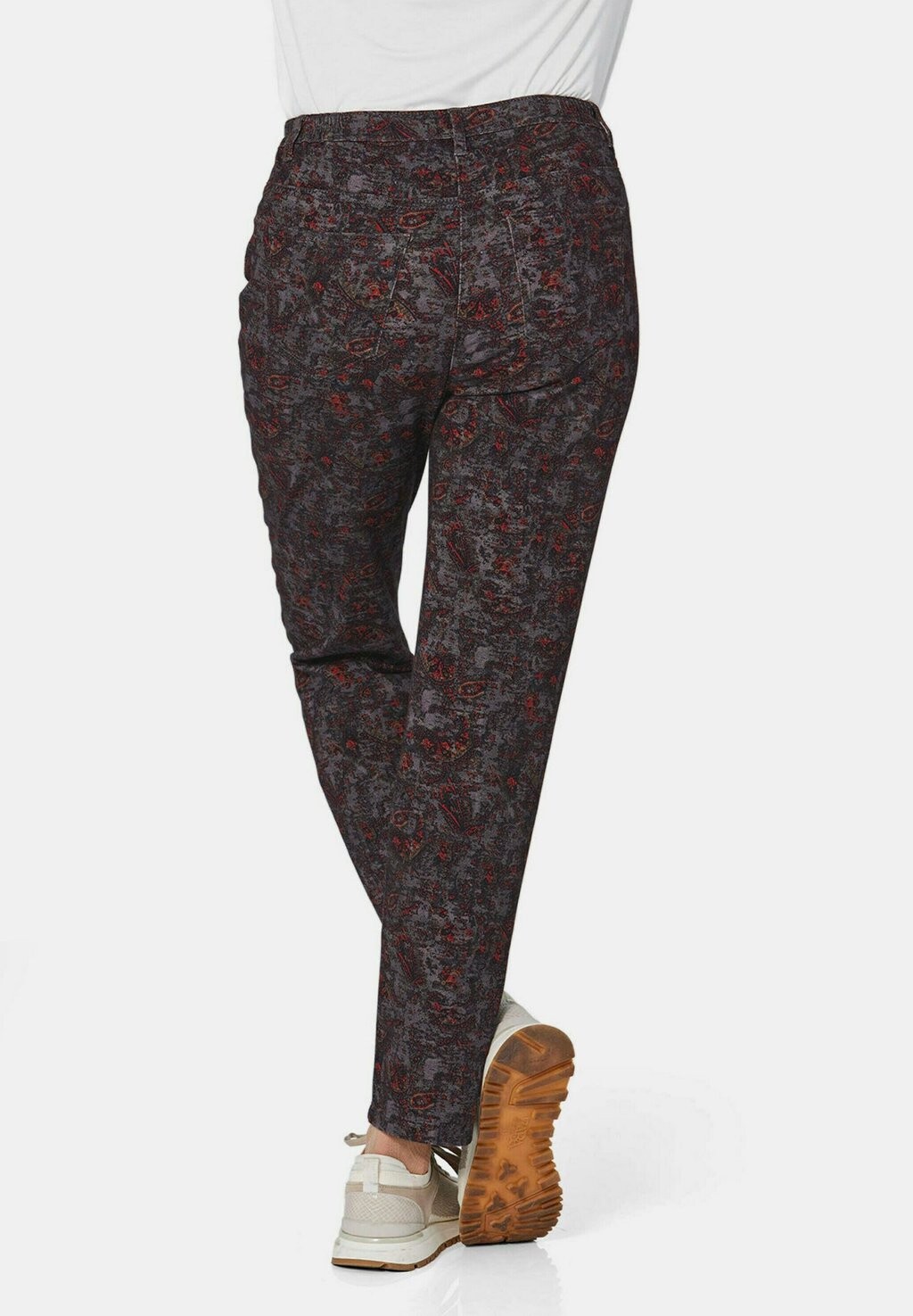 

Брюки DRUCK CARLA MIT BLUMENMUSTER GOLDNER, серый