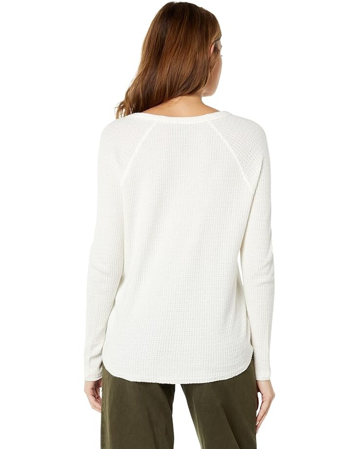 

Свитер bobi Los Angeles Split-Neck Raglan Tee, белый
