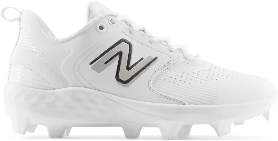 Мужские бейсбольные кроссовки New Balance Fresh Foam 3000 V6 для прогулок по лужайке, 2-Synthetic White — фото 2