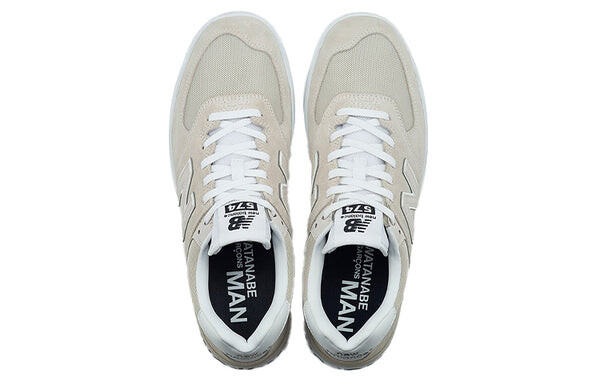 Кроссовки Junya Watanabe man x am574 New Balance, бежевый — фото 3