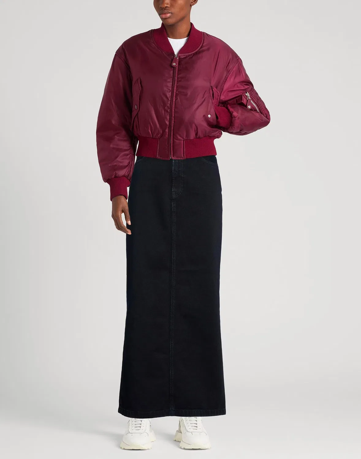 Юбка джинсовая ACNE STUDIOS Midnight blue — фото 2