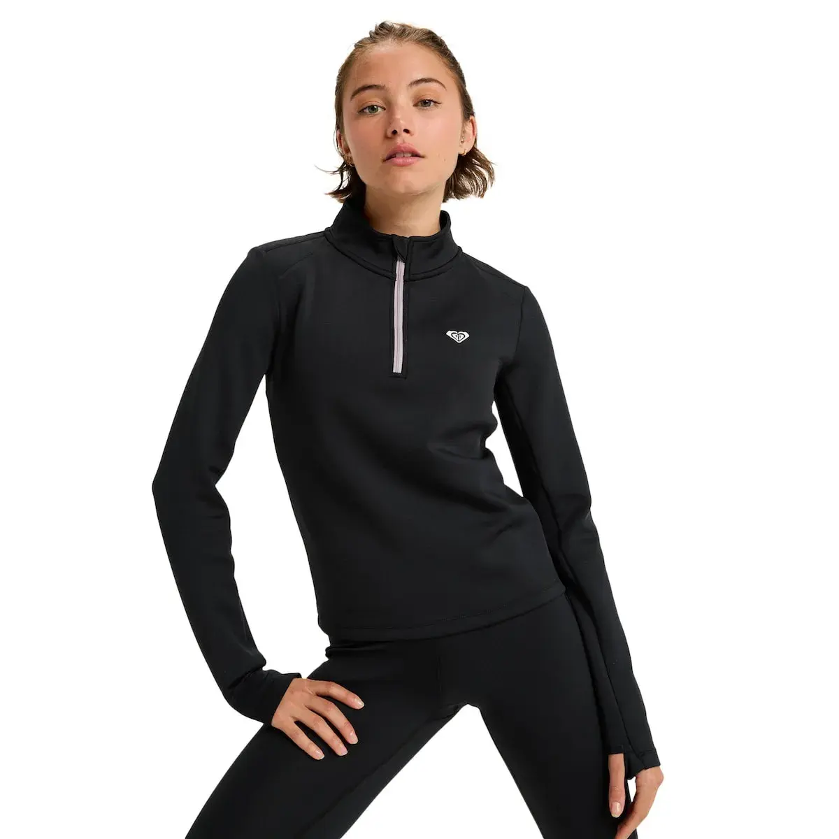 

Женская толстовка Waves Of Warmth Tech Top Roxy, черный