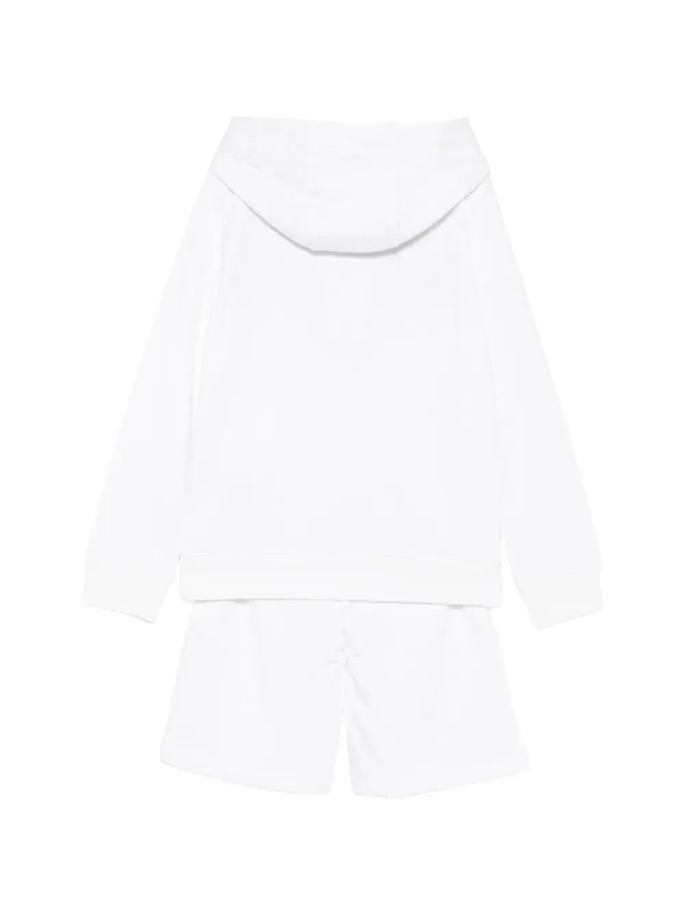 Худи с вышитым логотипом Tommy Hilfiger Junior, белый — фото 2