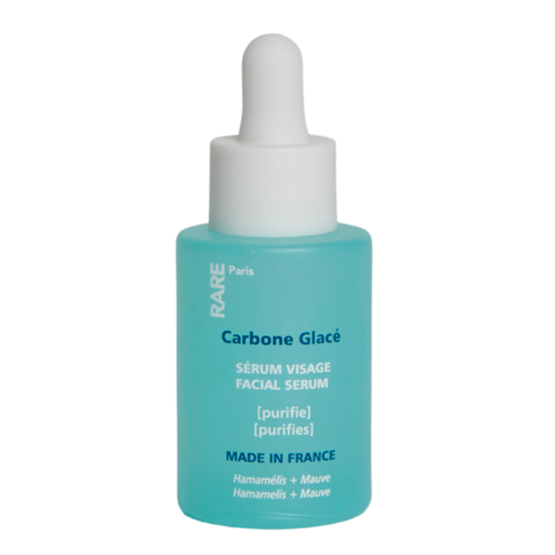 

Очищающая сыворотка для лица carbone glacé purifying facial serum Rare Paris, 30 мл