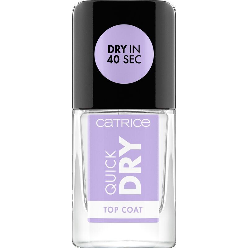 

Быстросохнущее верхнее покрытие Catrice, 10,5 ml