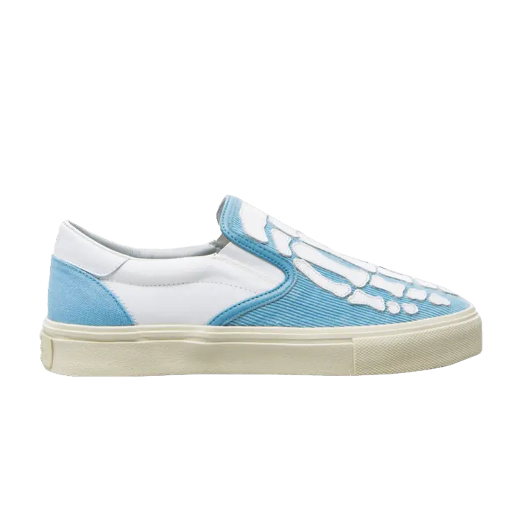 

Тапочки Amiri Slip-On 'Skeleton Toes - Blue White', синий