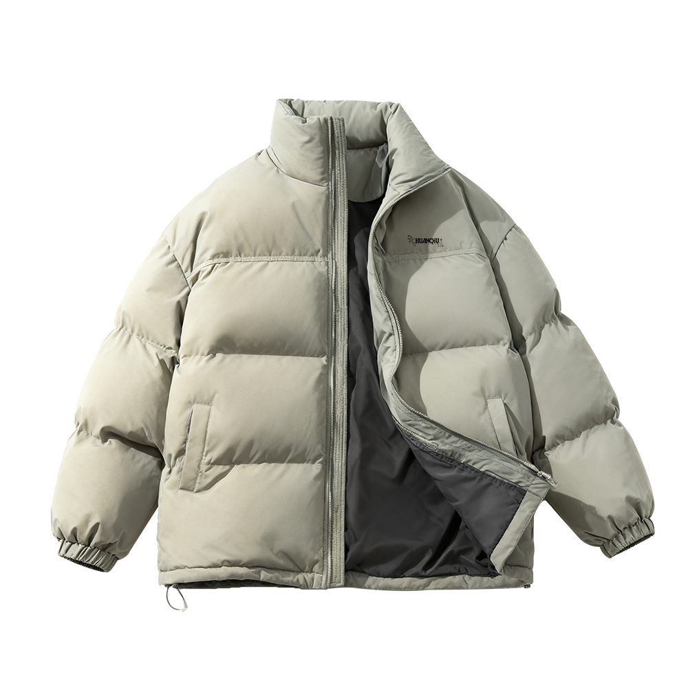 

Пуховик Unisex Thickened Puffer HUANQIU, серый зеленый