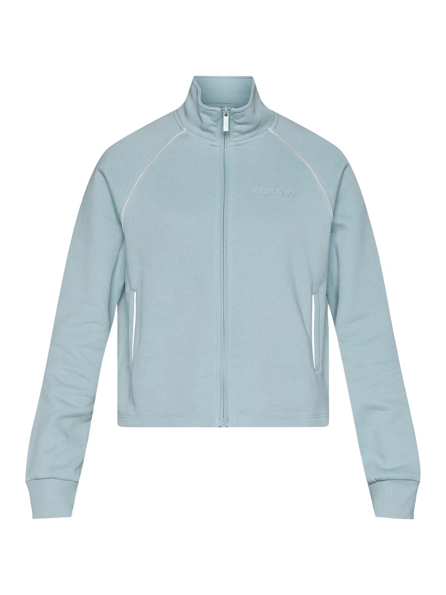 

Спортивная толстовка с капюшоном на молнии ONLY PLAY, пыльно-синий