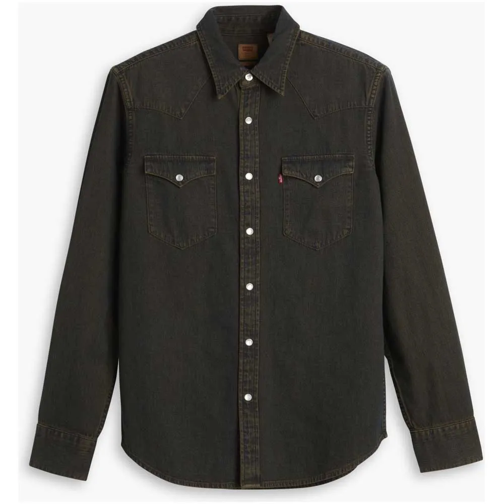 Рубашка с длинным рукавом Levi's Classic Western Standard Fit, зеленый — фото 3