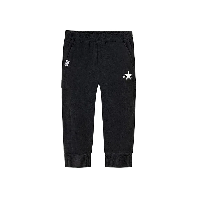 Утепленные спортивные штаны для детей Converse Jet Black