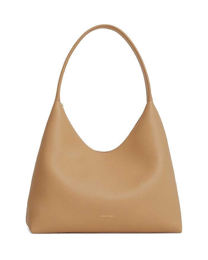 

Сумка-хобо Candy среднего размера из кожи Mansur Gavriel, бежевый