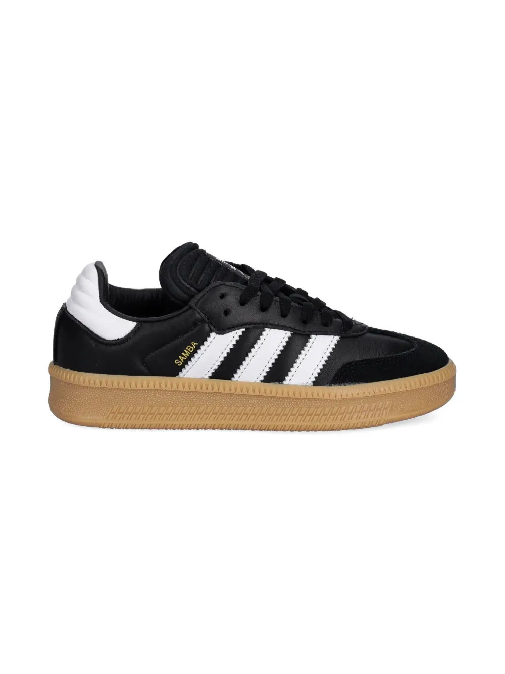 

Кроссовки Samba с тремя полосками Adidas, черный