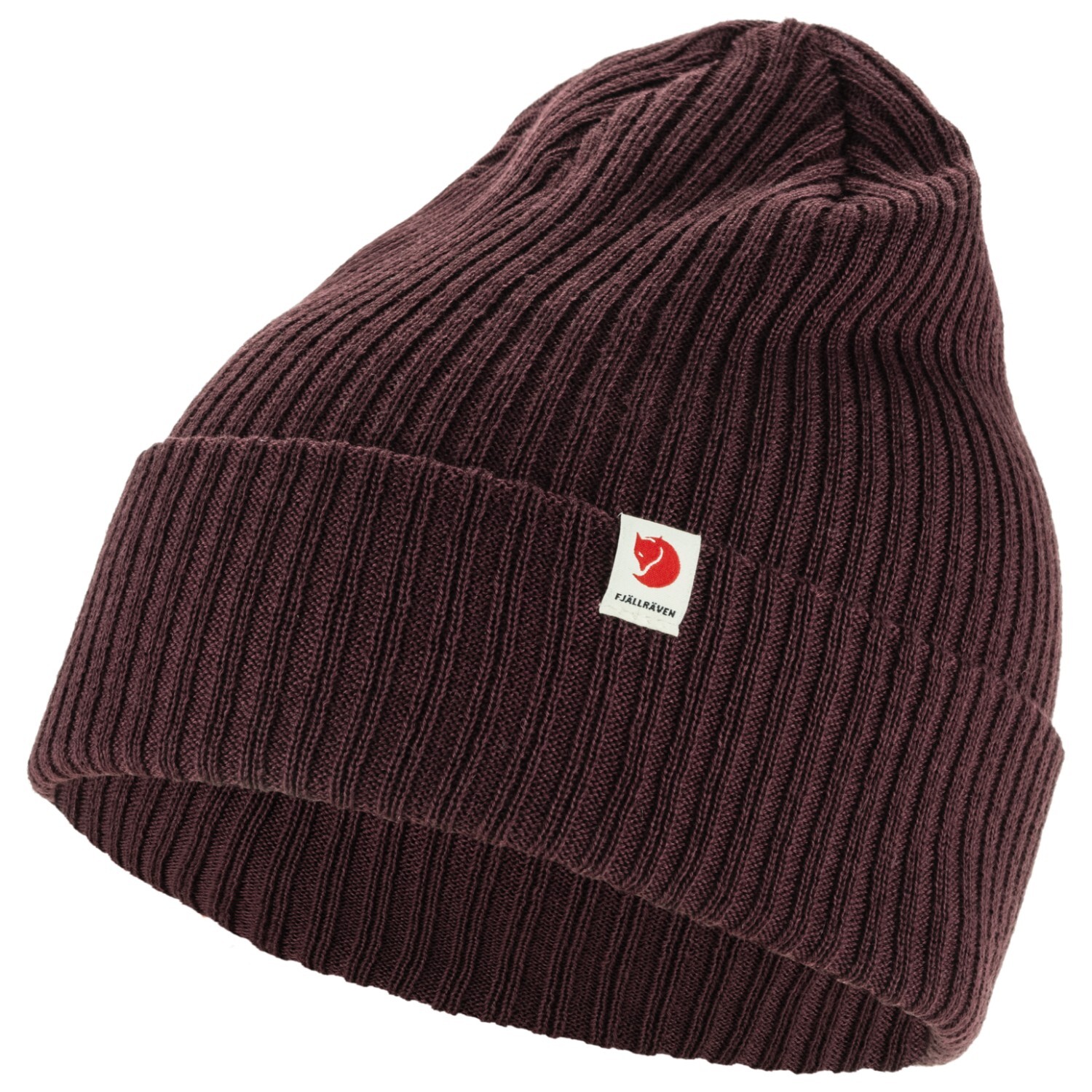 

Шапка Fjällräven Fjällräven Rib Hat, цвет Port