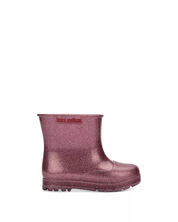 Резиновые сапоги для девочек - для малышек Mini Melissa, розовый — фото 3